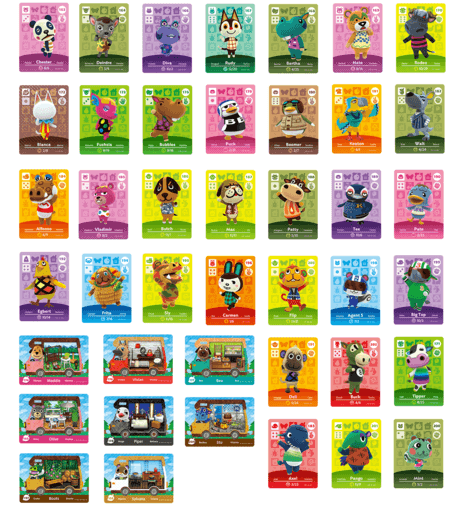 Animal Crossing Amiibo Cards Editor s Pick Deck 42 in 1 Number