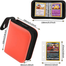 Load image into Gallery viewer, 2-Pocket Mini Cards Binder for Pokemon Cards Fit 80 Pcs Cards