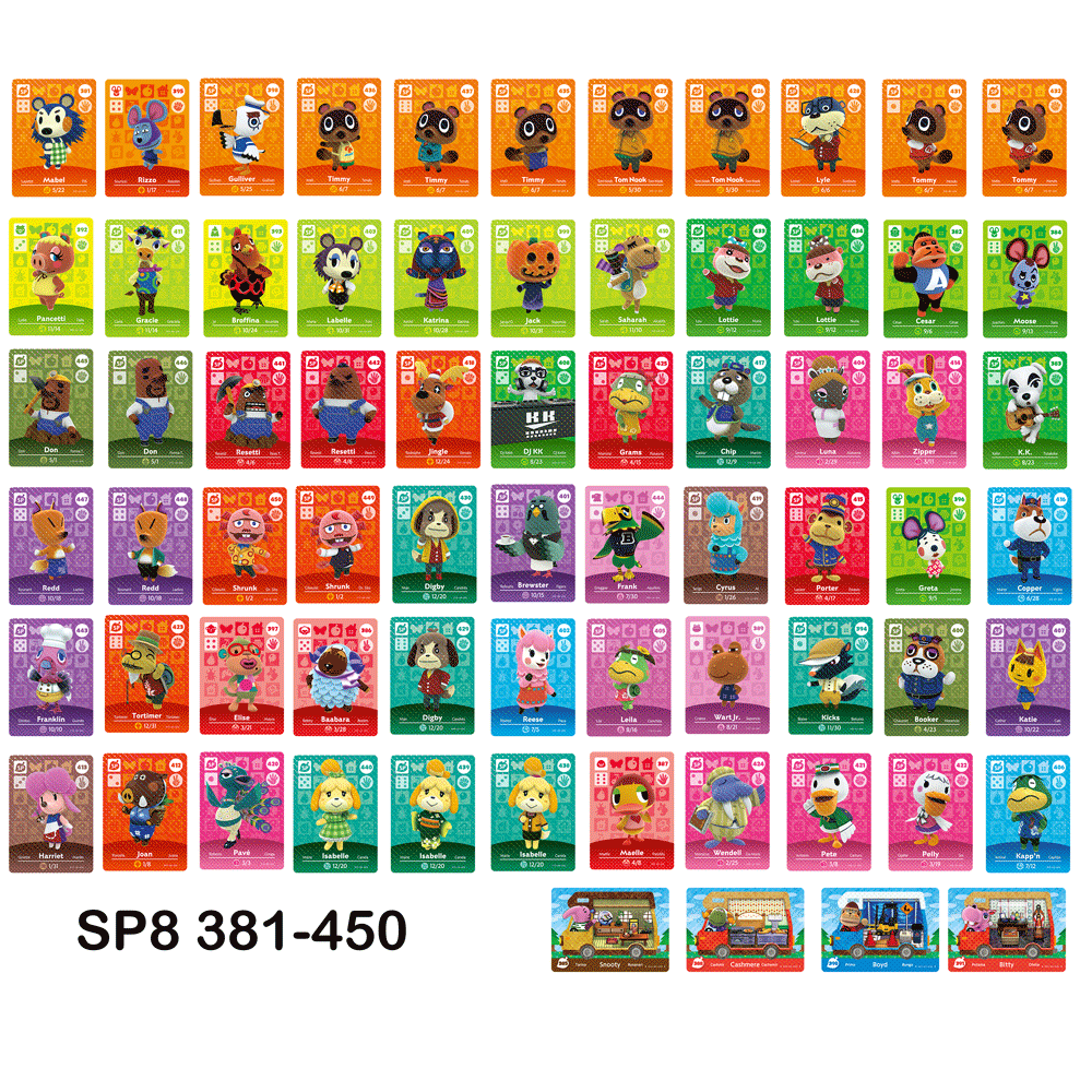 Bmo Acnh Customisable Phone Case Animal Crossing Amiibo Cards 70