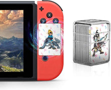 Load image into Gallery viewer, Botw 23/24 Cards in 1 Nfc Game Cards Pack for the Legend of Zelda Breath of the Wild With Mini Crystal Case (NS Game Card Size) Zelda Cards 
