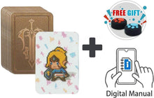 Load image into Gallery viewer, Botw 23/24 Cards in 1 Nfc Game Cards Pack for the Legend of Zelda Breath of the Wild With Mini Crystal Case (NS Game Card Size) Zelda Cards 
