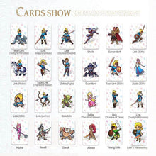 Load image into Gallery viewer, Botw 23/24/25/26 Cards in 1 Nfc Game Cards Pack for the Legend of Zelda Breath of the Wild With Mini Crystal Case (NS Game Card Size)
