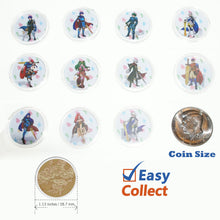 Load image into Gallery viewer, Fire Emblem: Three Houses Coin Size Amiibo Cards Zelda Cards 
